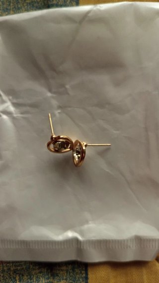 Pendientes con forma de corazón