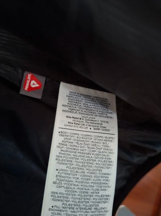Chaqueta de plumas Nike