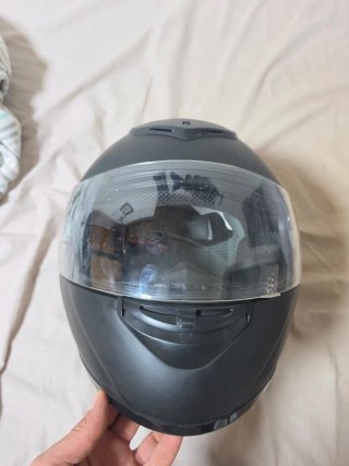 Casco de Moto Integral Negro mate