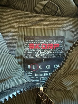Chaqueta Negra Hombre de marcas 20€ los dos