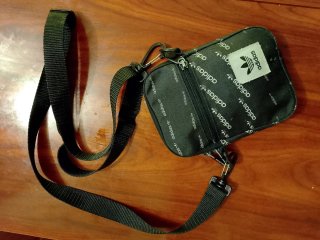 Bolso bandolera adidas negro