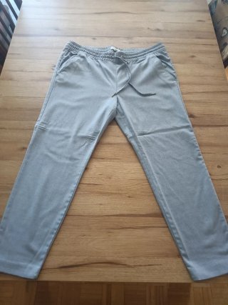 Pantalón de vestir gris mujer