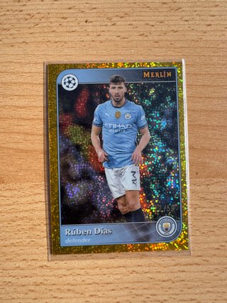Carta Topps Merlin Rúben Dias - Manchester City