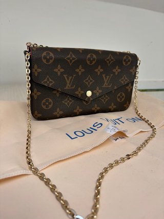 Borsa a tracolla simil Louis Vuitton