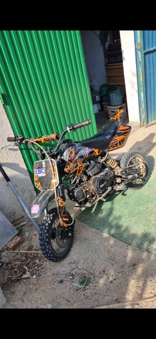Pitbike EMA.CO Motocross Negro/Naranja