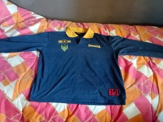 Maglia uomo LONDONER blu e gialla