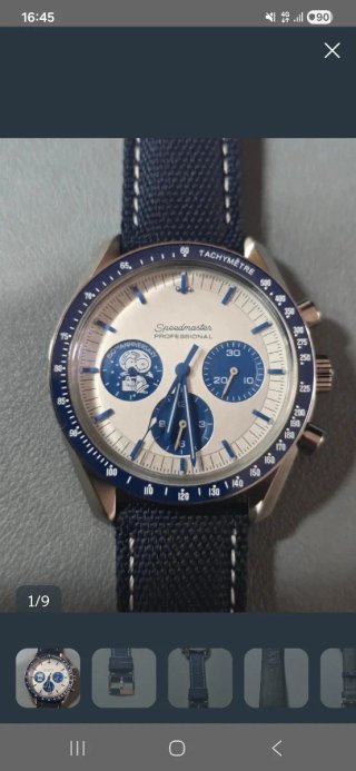 Reloj Speedmaster Snoopy 50 Aniversario