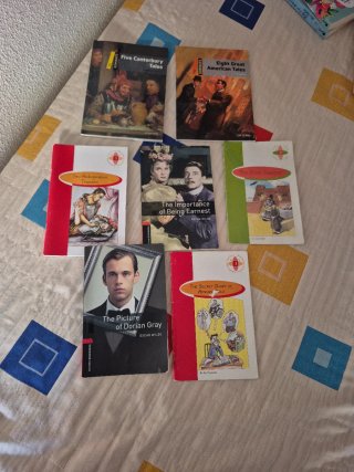 Lote de libros en Ingles de lectura