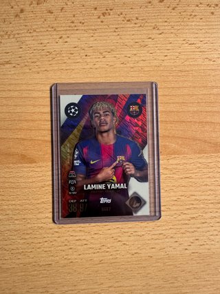 Lamine Yamal Topps Carta Futbol