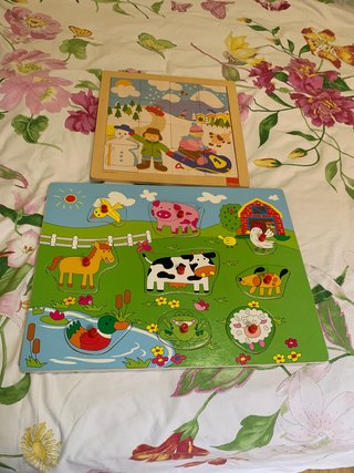 Pack de 3 Puzzles de Madera