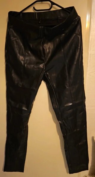 Leggings efecto piel mujer