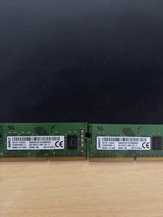 2x Kingston 4GB DDR4 2400MHz SODIMM RAM