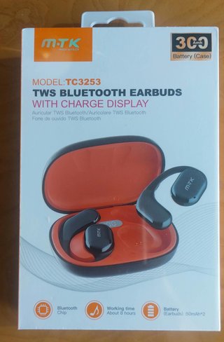 Auriculares Bluetooth MTK TC3253