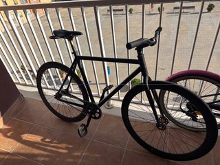 Bicicleta Fixie Negra