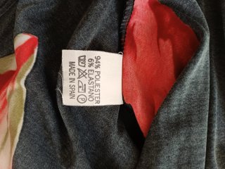 Conjunto Ropa Mujer Negro y Rojo
