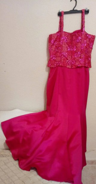 Vestido fiesta pedrería