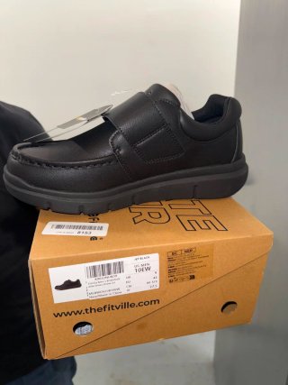 FitVille Zapatos Negros Hombre Talla 43