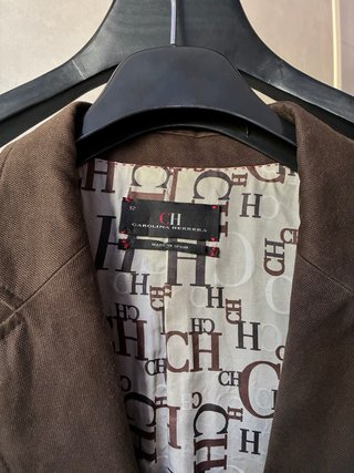 Chaqueta Carolina Herrera Marrón