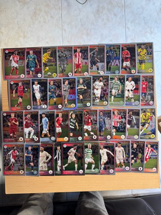 Topps Merlin Cartas Fútbol