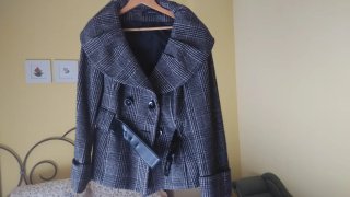 Chaqueta Zara de cuadros