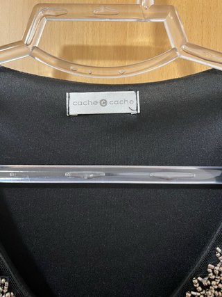 Blusa negra Cache Cache