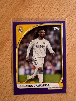Topps Real Madrid Eduardo Camavinga
