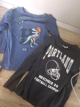 2 Camisetas Niño Sfera Talla 5-6 Años