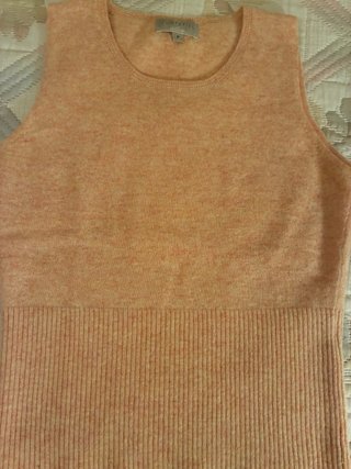 Jersey sin mangas CORTEFIEL naranja/rosa Talla S