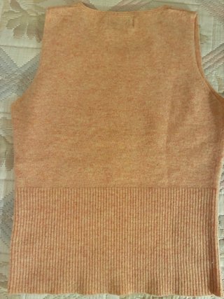 Jersey sin mangas CORTEFIEL naranja/rosa Talla S