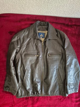 Chaqueta de Cuero CB Marrón