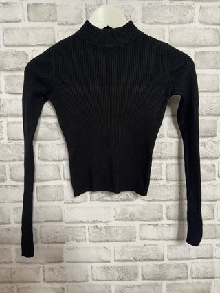 Jersey corto negro Pull&Bear