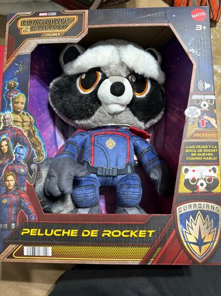 Peluche Rocket Guardianes de la Galaxia Mattel