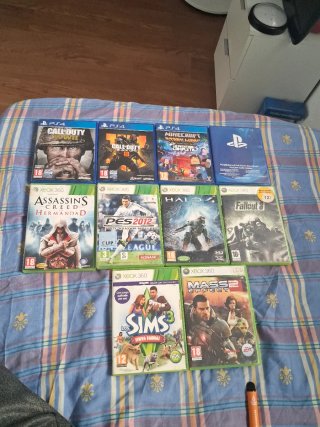 Lote Juegos PS4 y Xbox 360