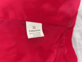 Chaqueta Roja de Doble Botonadura