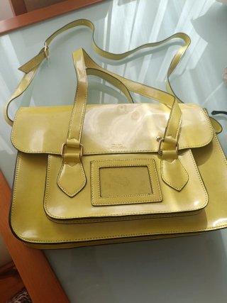 Bolso verde fosforito