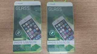 Protettore schermo per iPhone 5/5S/SE/5C Muvit
