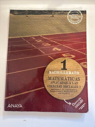 Matemáticas aplicadas a las Ciencias Sociales I...