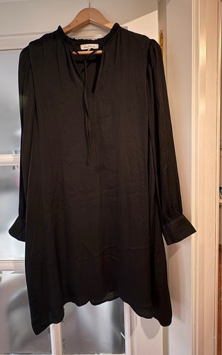 Camisa negra manga larga
