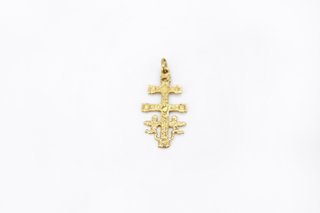 Cruz de oro de 18k. Ref:019-03-00717