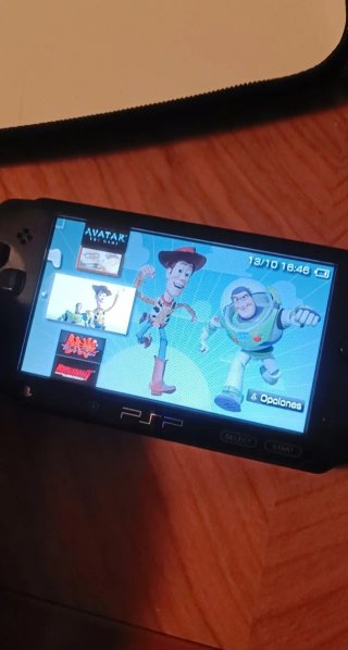 Console Sony PSP Nera con Giochi e Custodia