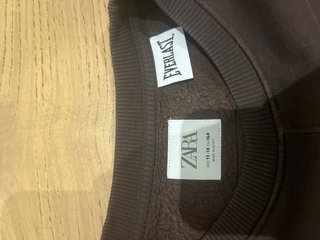 Sudadera Zara x Everlast Marrón