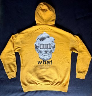 Sudadera con capucha Pier One amarilla