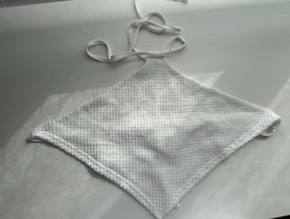Top Blanco de Cuello Halter