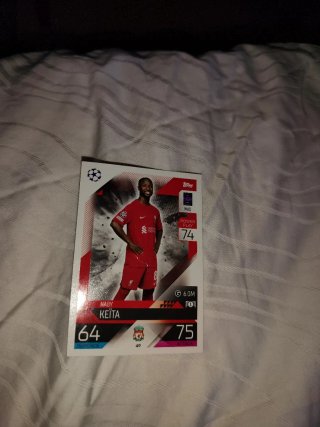 Cromo Naby Keita Champions League Topps