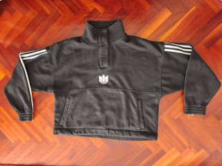 Sudadera Crop Adidas Originals Negra