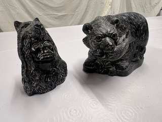 Lote Vintage Vanstone Canadá (Oso y Busto Inuit)