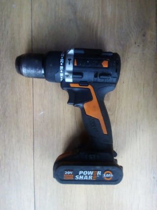 Taladro Atornillador Worx 20V PowerShare