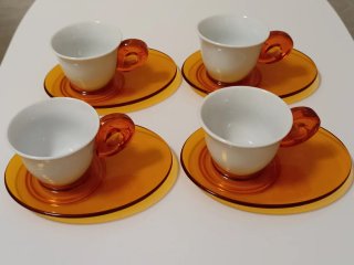 Set 4 Tazzine Vintage