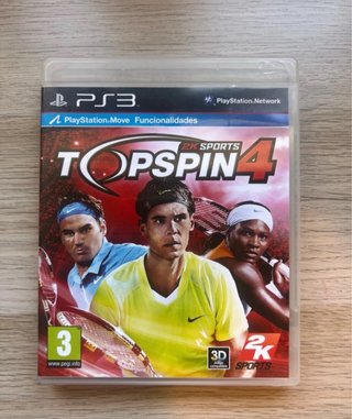 Juego PS3 Top Spin 4