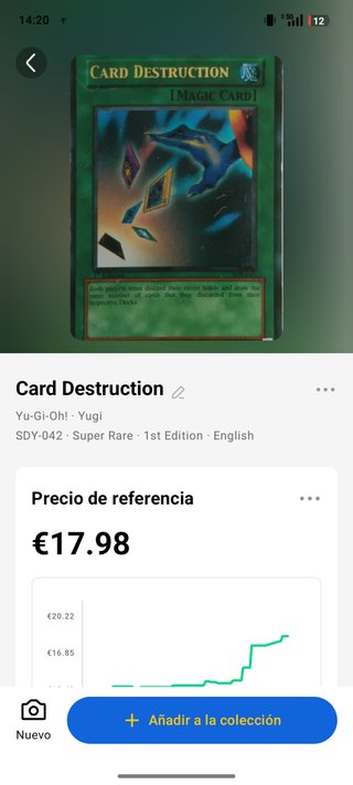 Carta Yu-Gi-Oh! Card Destruction SDY-042